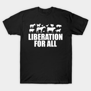 Vegan - Liberation for all T-Shirt